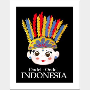 ondel ondel girl by xoalsohanifa Posters and Art